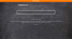 Desktop Screenshot of coolseolist.com